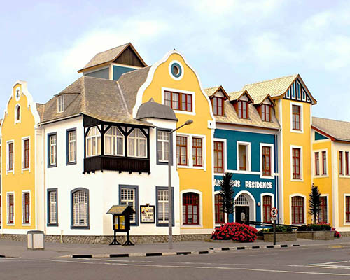 Swakopmund, Namibia’s coastal playground—where the Atlantic meets the desert with adventure, charm, and colonial-era architecture.