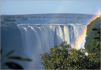Experience the magnificent Victoria Falls