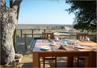 Enjoy a lunch on the deck with spectacular views