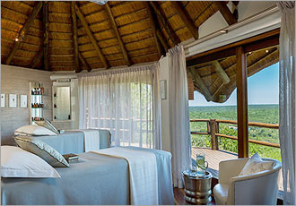 Spa and massage at the luxury Ulusaba Safari Lodge
