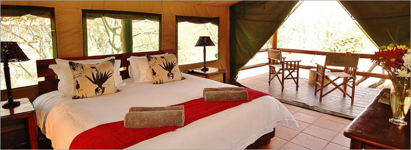 Sausage Tree Safari Camp luxury tented accommodation