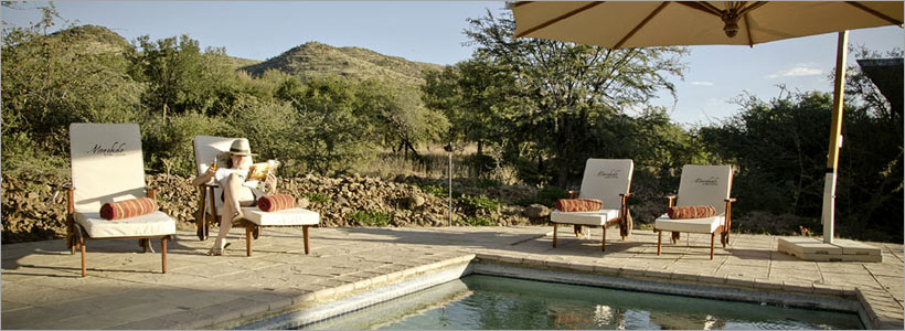Morokolo Game Lodge, situated in the Black Rhino Game reserve in Pilanesberg