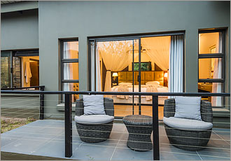 Enjoy observing sunsets from your deck